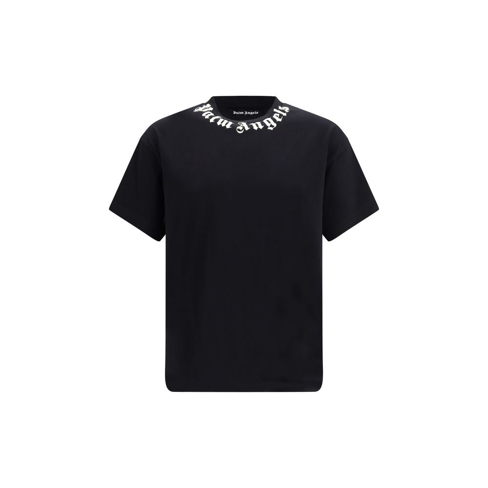 T-shirt en coton noir Palm Angels