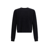 Sweat-shirt Rick Owens en alpaga vigogne noir