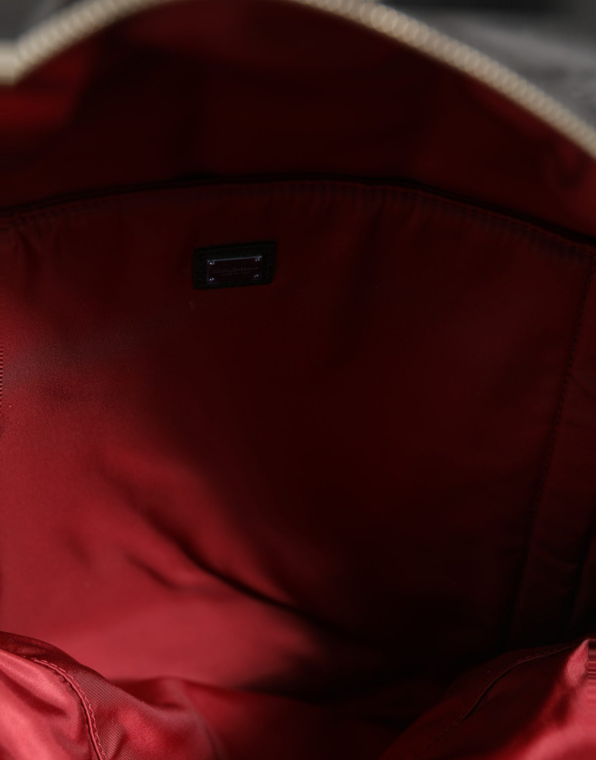 Sac à dos Dolce & Gabbana Homme Noir en Nylon avec Patchs Logo #DG LOVE