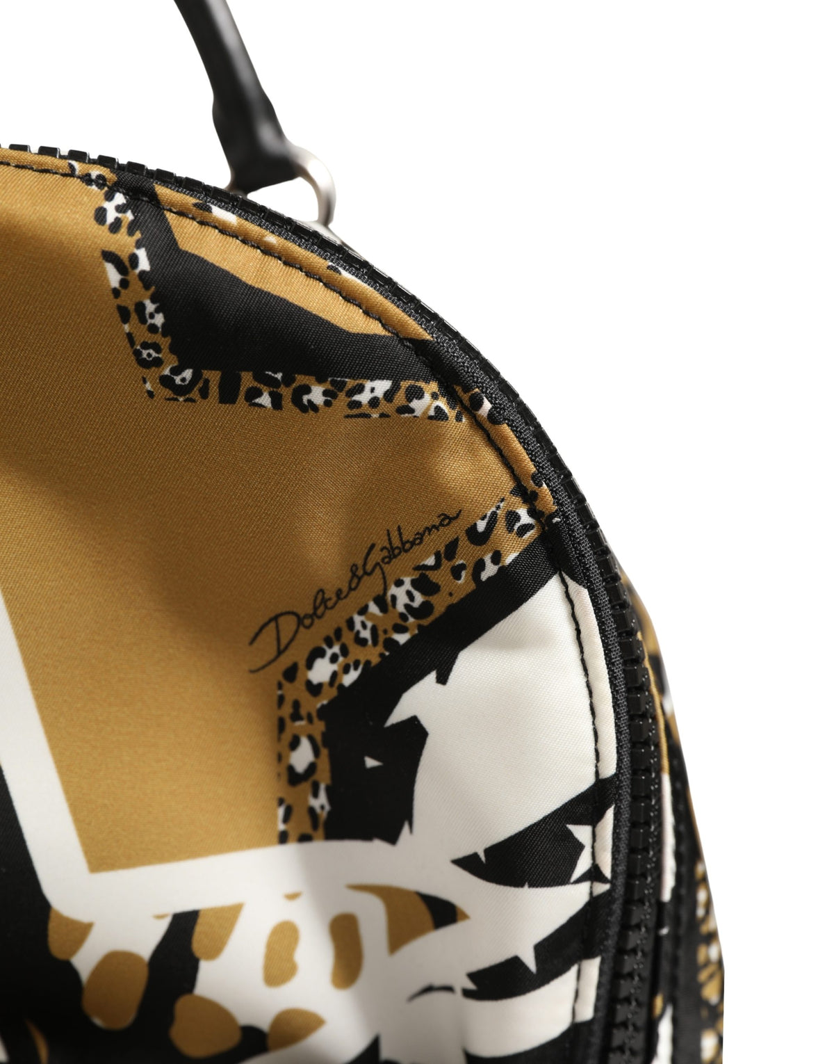 Sac à dos scolaire Dolce & Gabbana en nylon multicolore à étoiles