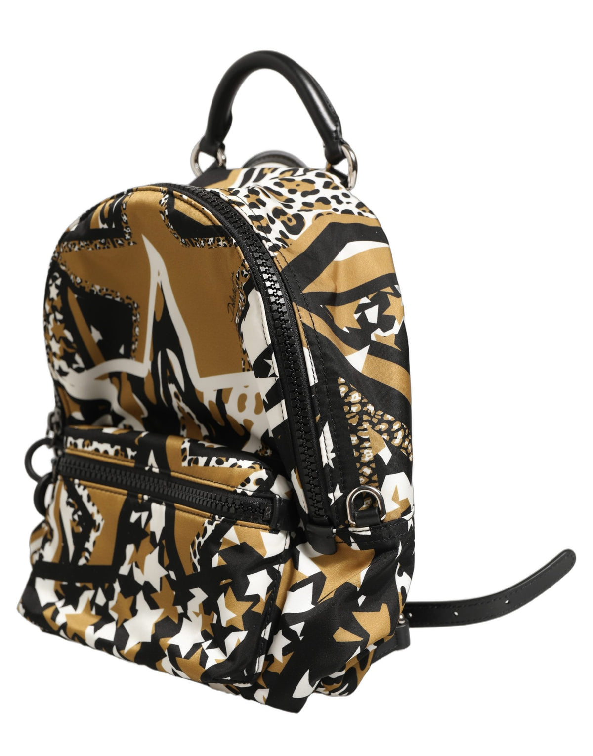 Sac à dos scolaire Dolce & Gabbana en nylon multicolore à étoiles