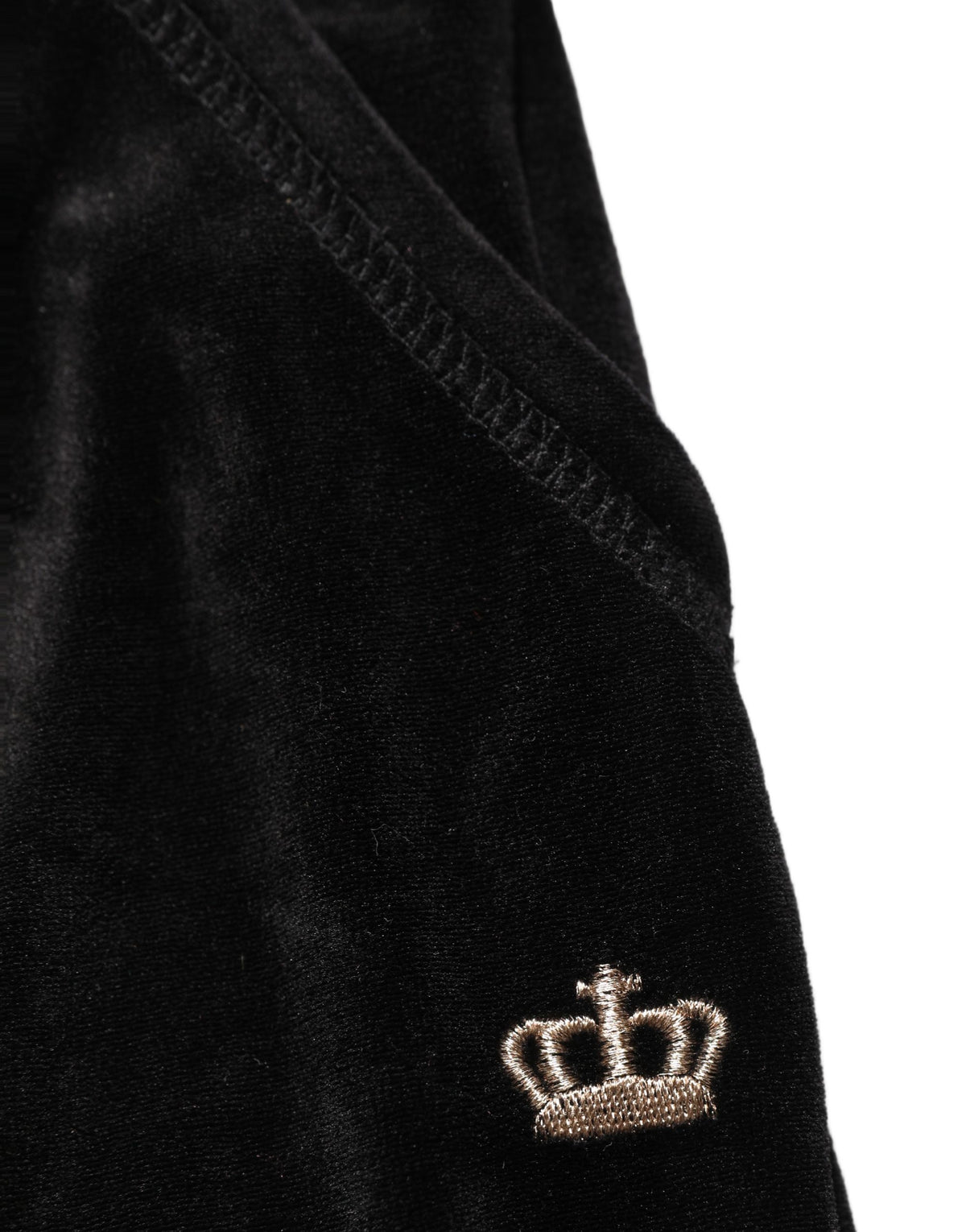 Pantalon fuselé court taille mi-haute gris foncé Juicy Couture