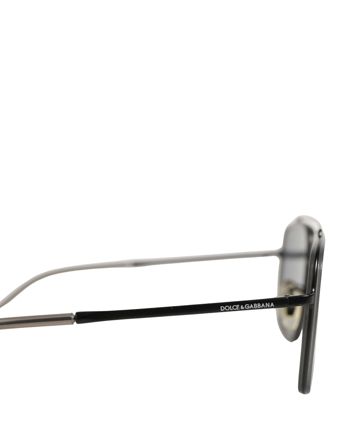 Dolce & Gabbana Femme DG2262 Lunettes de Soleil Carrées en Métal Noir