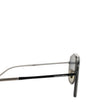 Dolce & Gabbana Women DG2262 Black Metal Square Frame Eyewear Sunglasses