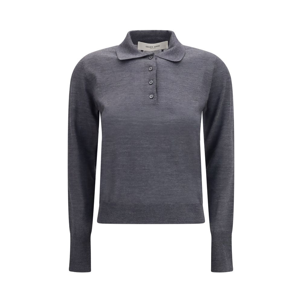 Chemise Golden Goose Oves Aries en laine grise