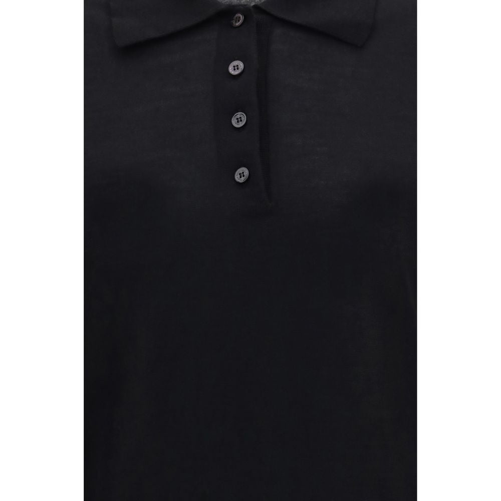 Golden Goose Chemise Oves Aries en Laine Noire