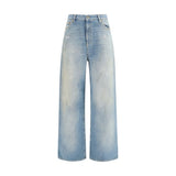 Jean boyfriend Golden Goose en coton bleu