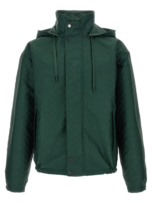 Gucci Bicolor Cotton Shell Jacket