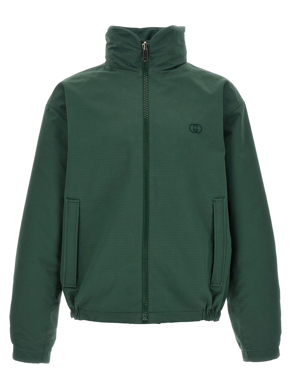 Gucci Bicolor Cotton Shell Jacket