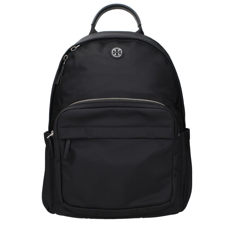 Tory Burch Black Nylon Backpack