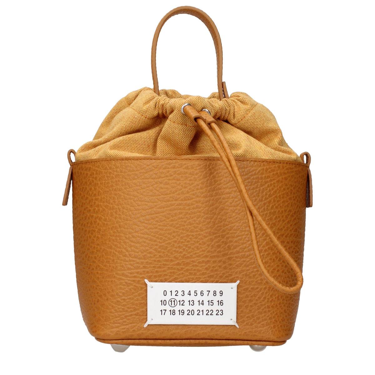 Sac à main en cuir marron Maison Margiela