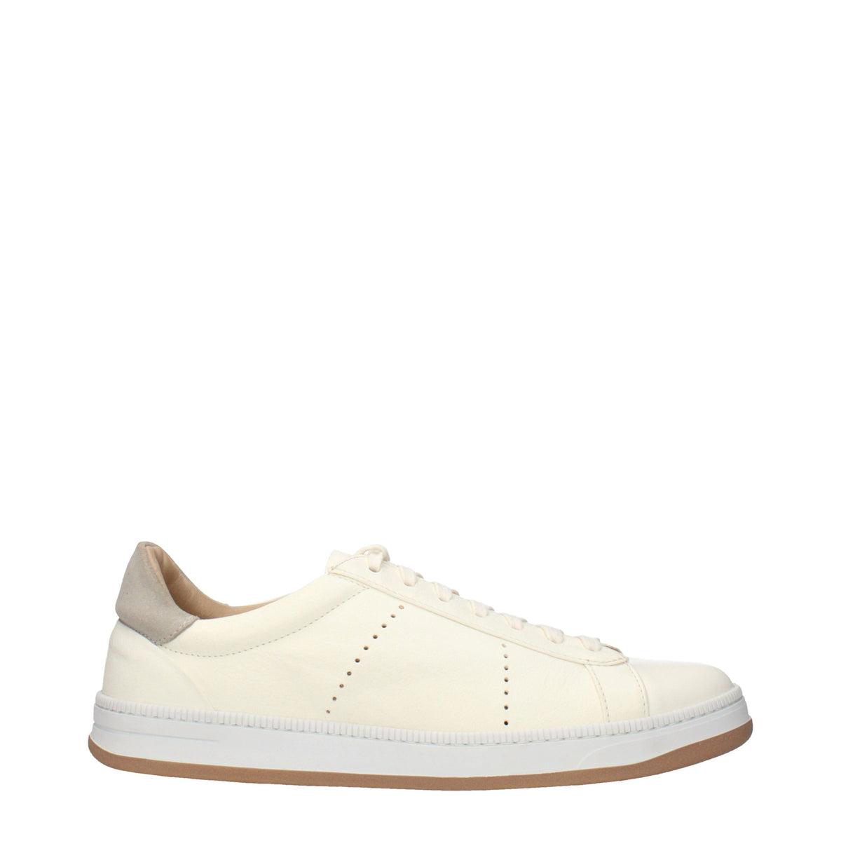 Baskets beiges en cuir Eleventy