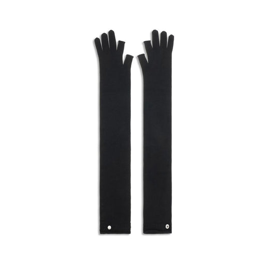 Rick Owens Black Wool Oves Aries Gloves