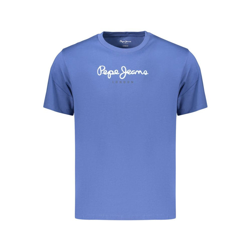 Pepe Jeans Blue Cotton Men's T-Shirt