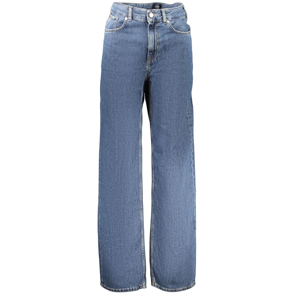 Jean Pepe Jeans en coton bleu pour femme