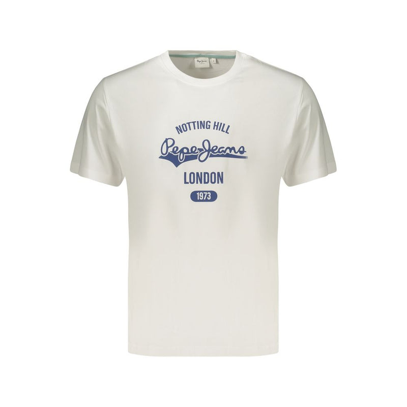 Pepe Jeans White Cotton Men's T-Shirt