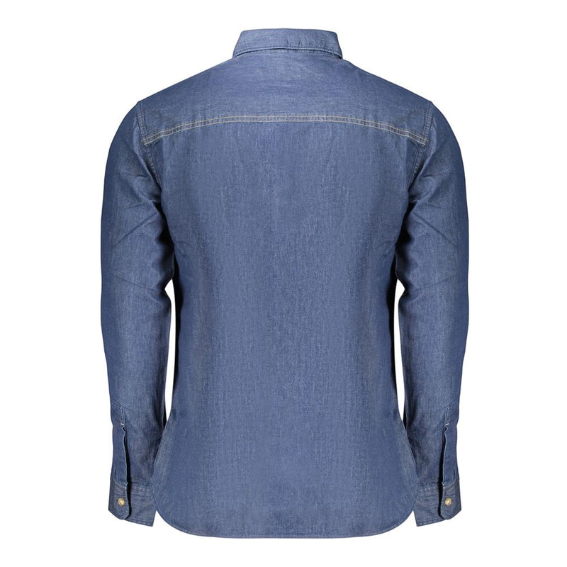 Pepe Jeans Blue Cotton Men's Shirt