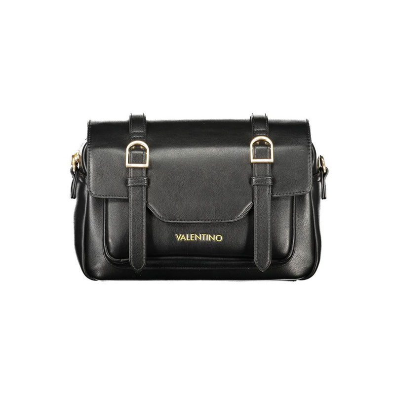 Mario Valentino Black Polyurethane Women's Bag