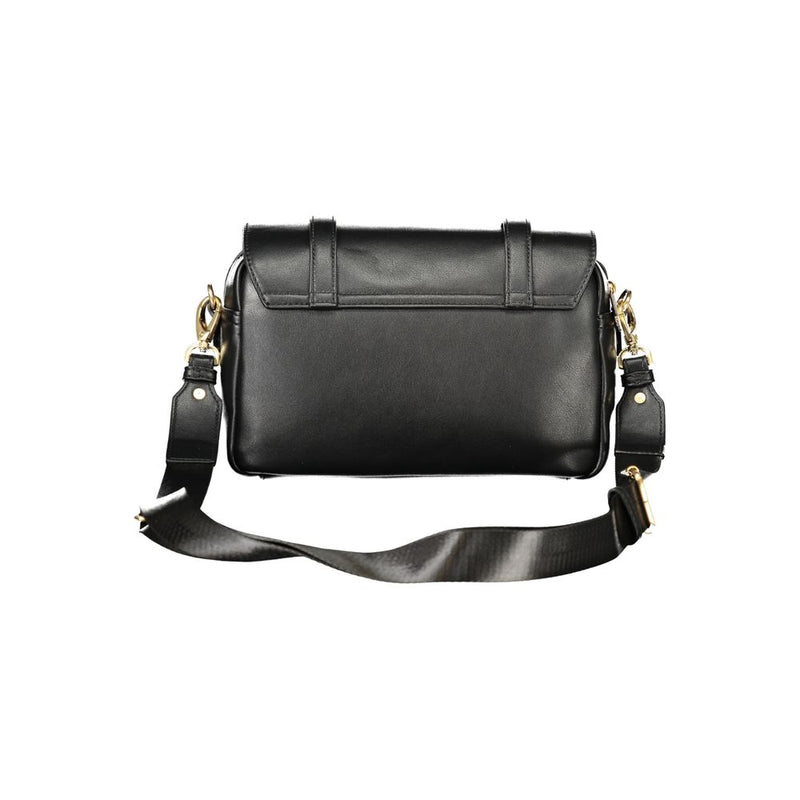 Mario Valentino Black Polyurethane Women's Bag