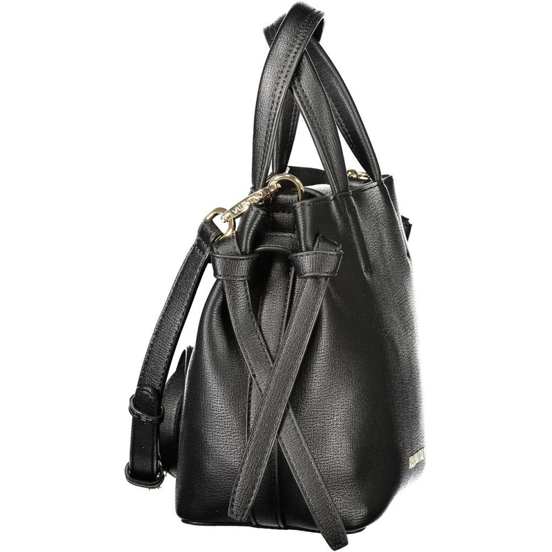 Mario Valentino Black Polyurethane Women's Bag