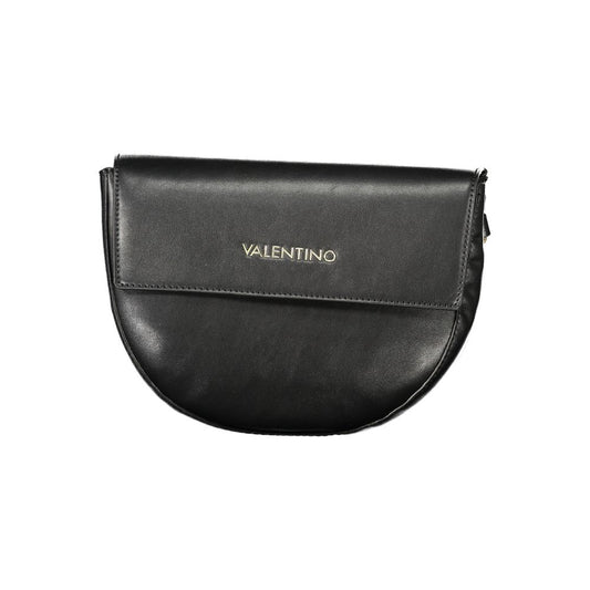 Mario Valentino Black Polyurethane Women's Bag