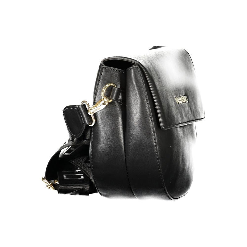 Mario Valentino Black Polyurethane Women's Bag