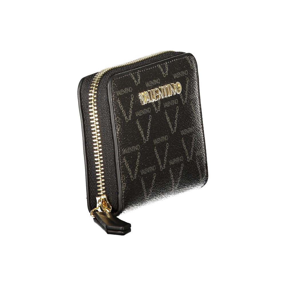 Portefeuille femme Mario Valentino en polyuréthane noir