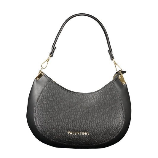 Mario Valentino Black Polyurethane Women's Bag