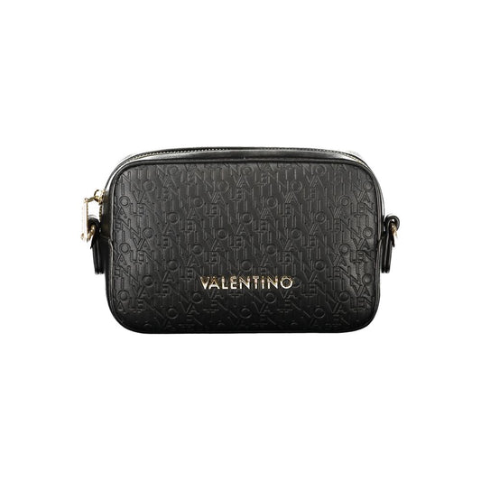 Mario Valentino Black Polyurethane Women's Bag
