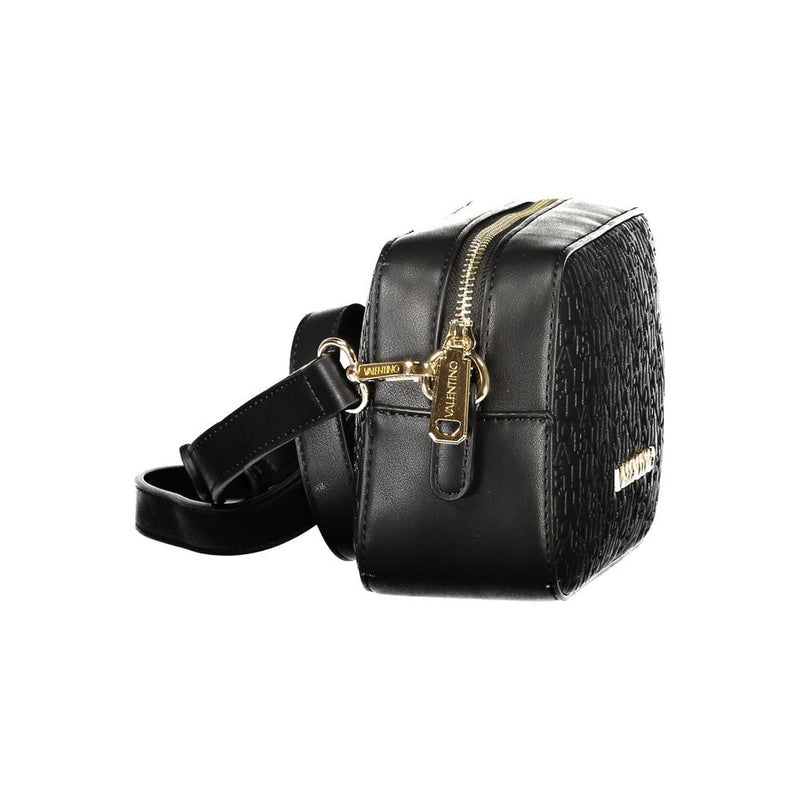 Mario Valentino Black Polyurethane Women's Bag
