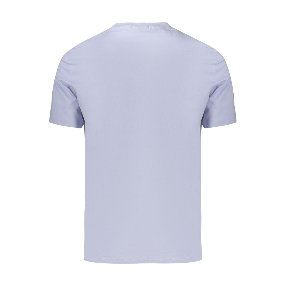 T-shirt en coton Azzurro Calvin Klein pour homme