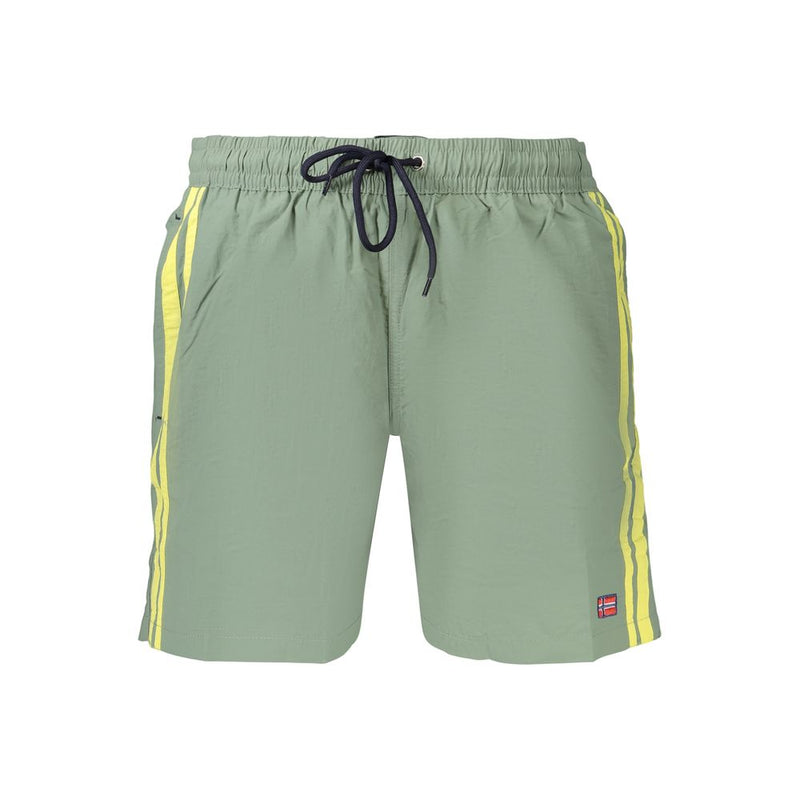 Norway 1963 Green Poliammide Men's Swimwear
