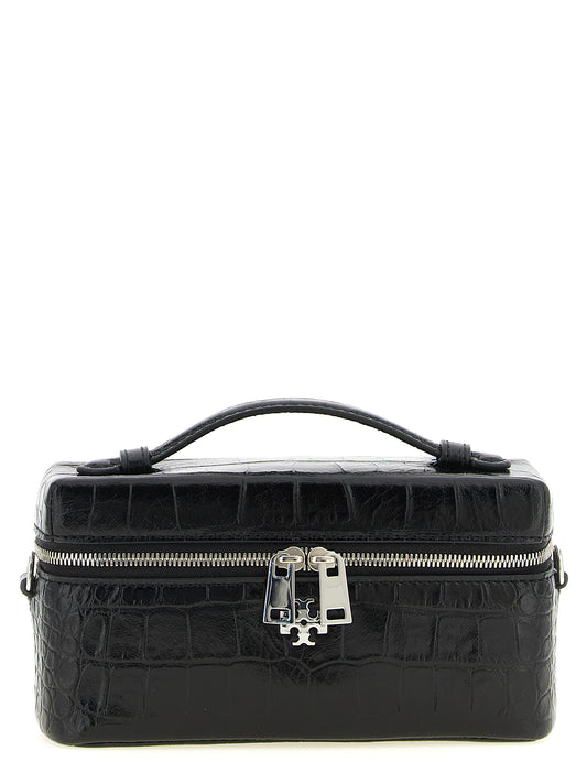 Tory Burch Black Lamb Leather Crossbody Bag