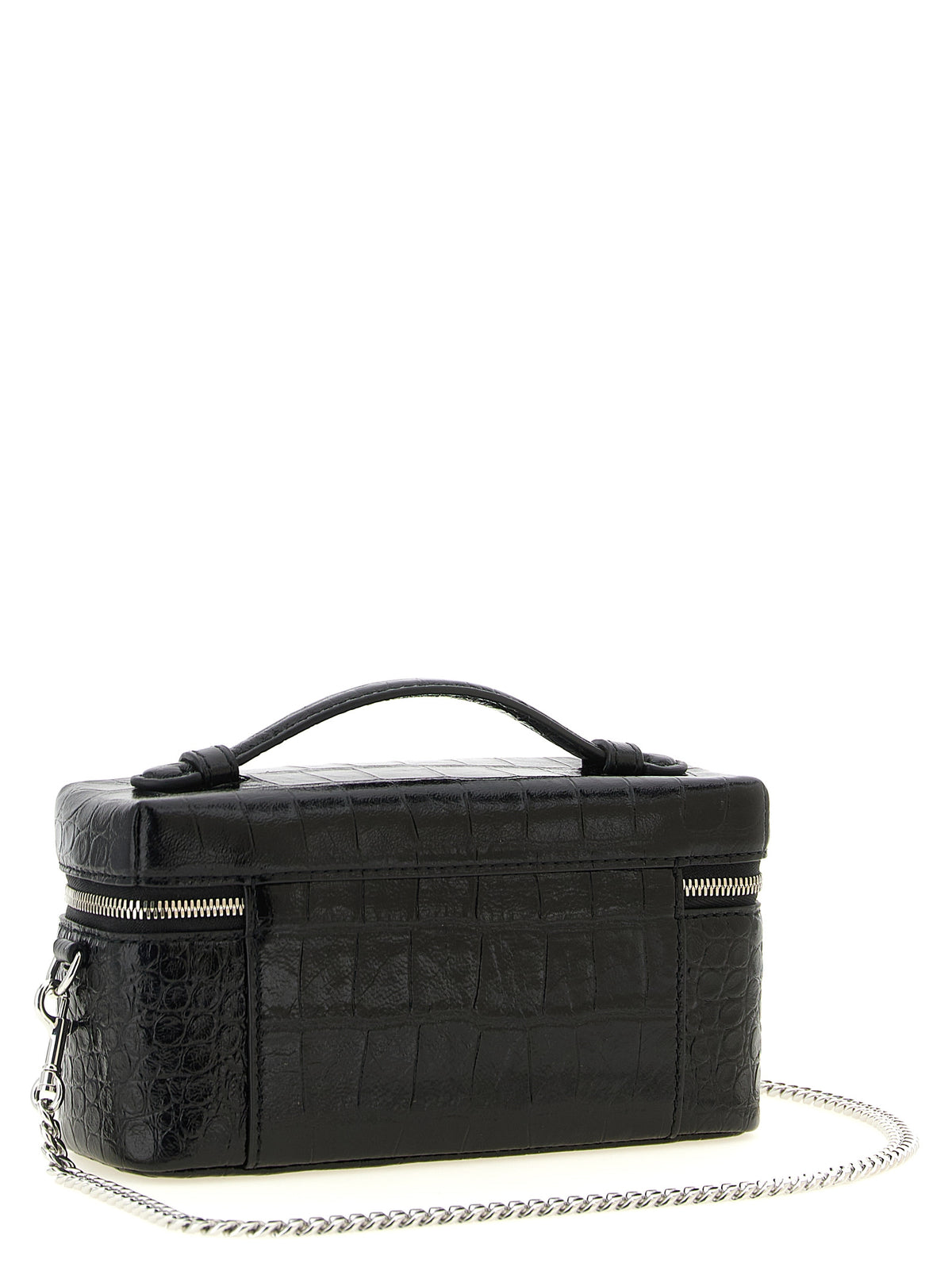 Sac bandoulière Tory Burch en cuir d'agneau noir