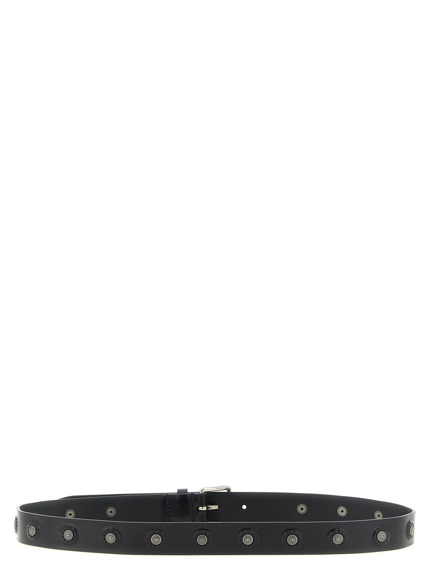 Lemaire Black Calfskin Regular Belt