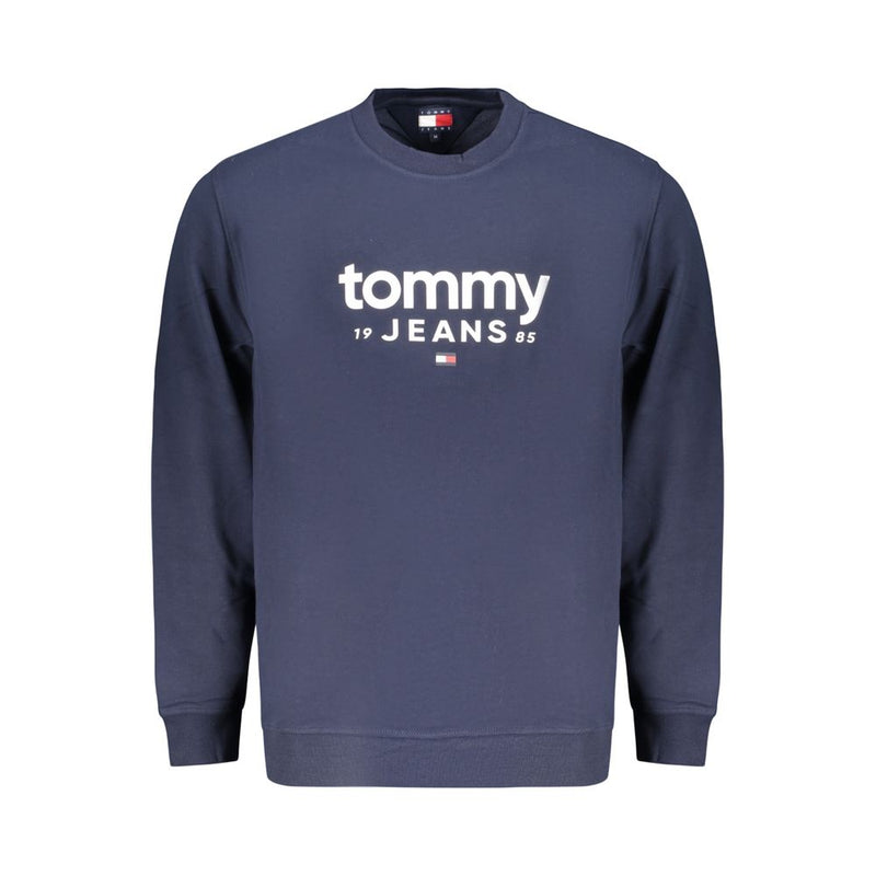 Tommy Hilfiger Blue Cotton Men's Sweatshirt