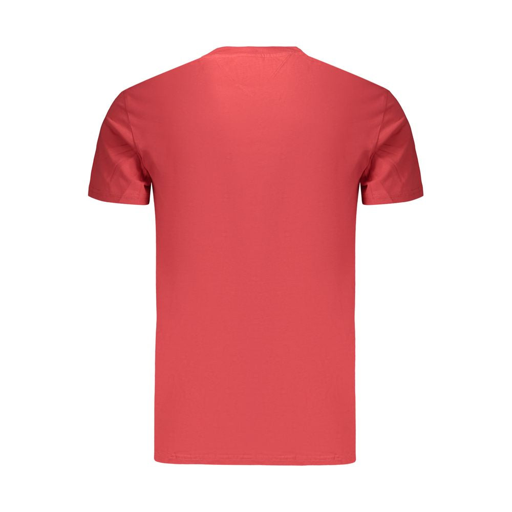 T-shirt homme en coton rouge Tommy Hilfiger
