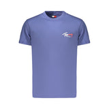 Tommy Hilfiger Blue Cotton Men's T-Shirt