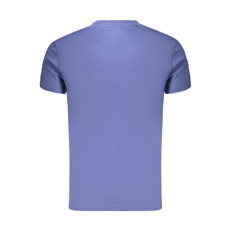 Tommy Hilfiger Blue Cotton Men's T-Shirt