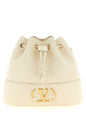 Valentino Garavani White Lamb Leather Crossbody Bag