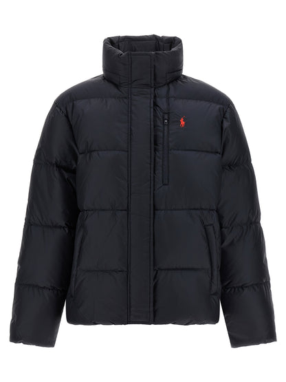 Polo Ralph Lauren Blue Nylon Full-Length Jacket