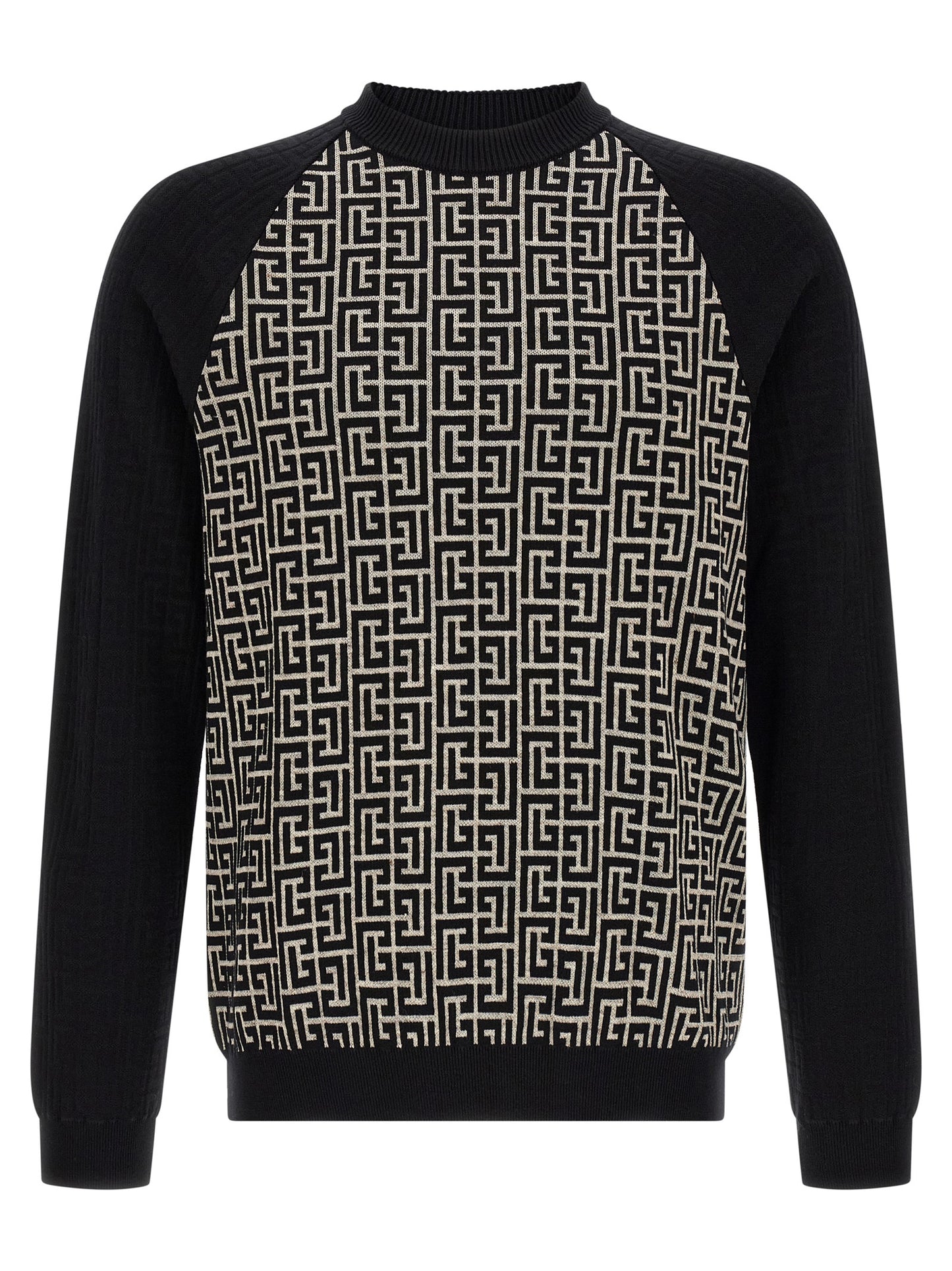Balmain Bicolor Cotton Cardigan