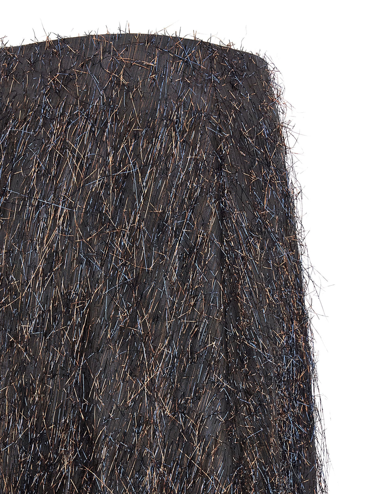 Jupe midi Peserico en viscose bleue