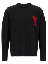 Cardigan en laine noir Ami Paris