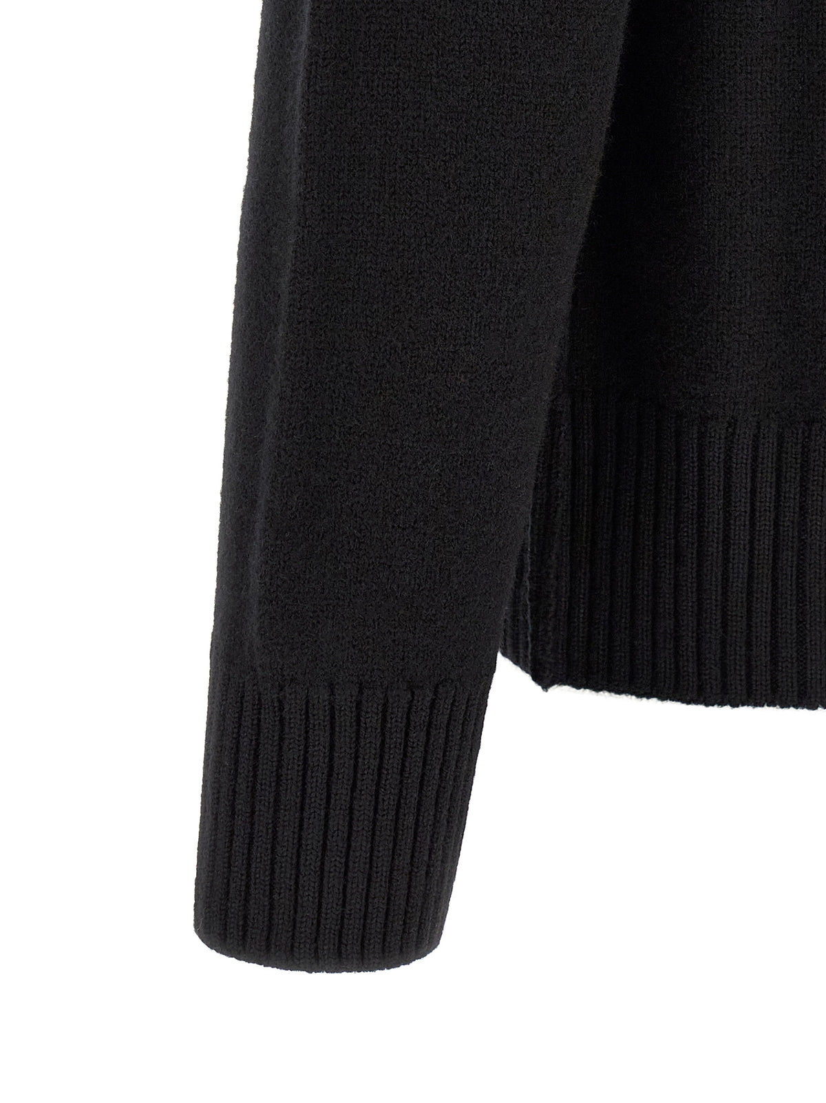 Cardigan en laine noir Ami Paris