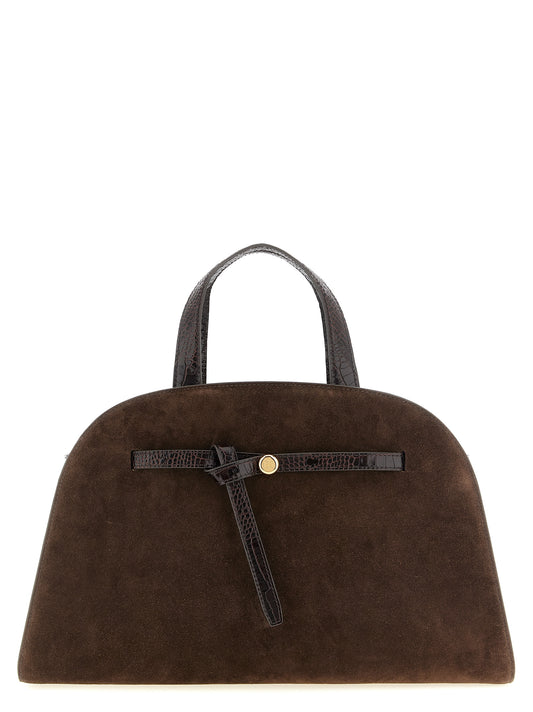 Tory Burch Brown Bovine Leather Crossbody Bag