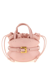 Sac à main Balmain en cuir de veau multicolore