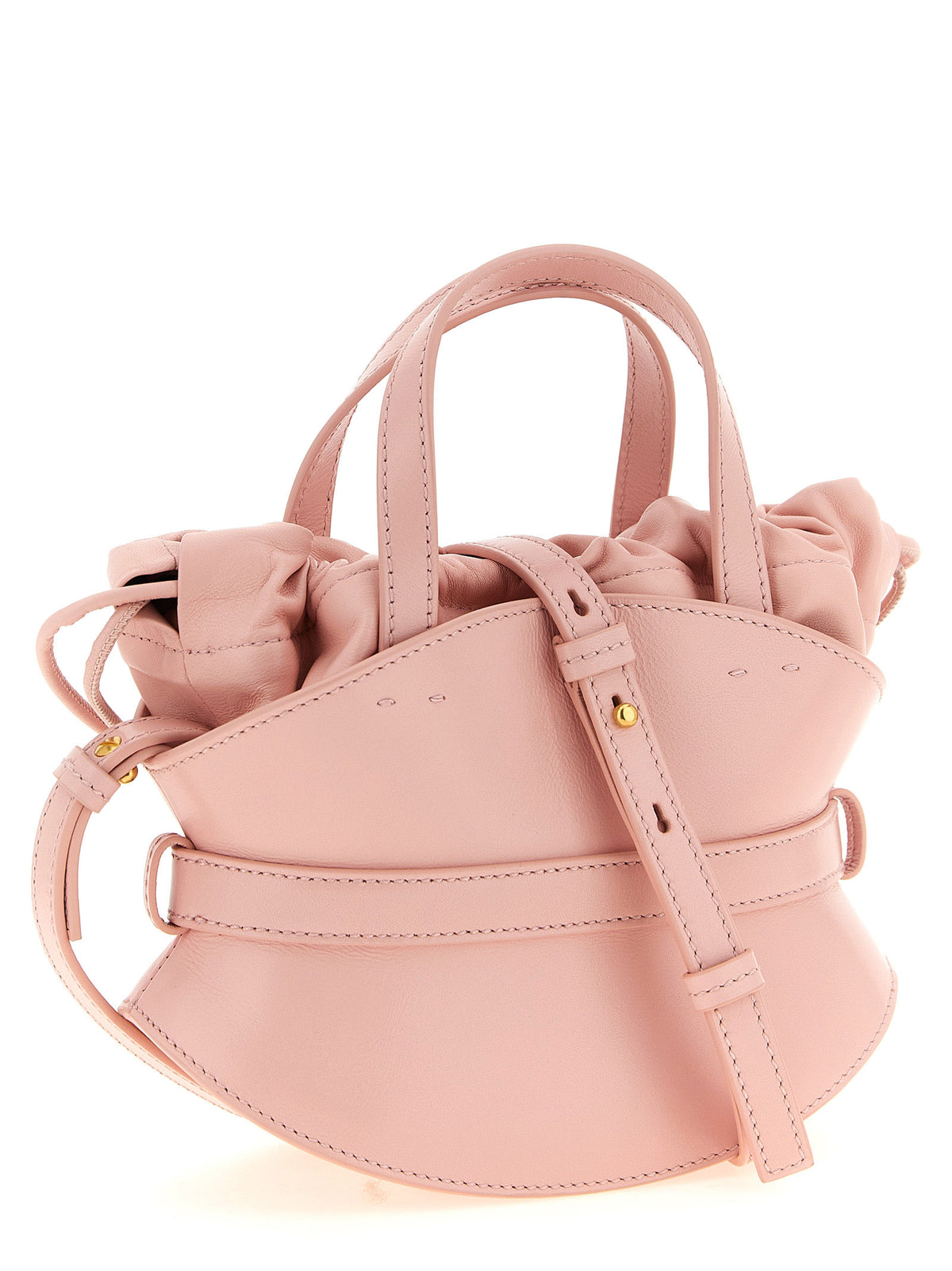 Sac à main Balmain en cuir de veau multicolore