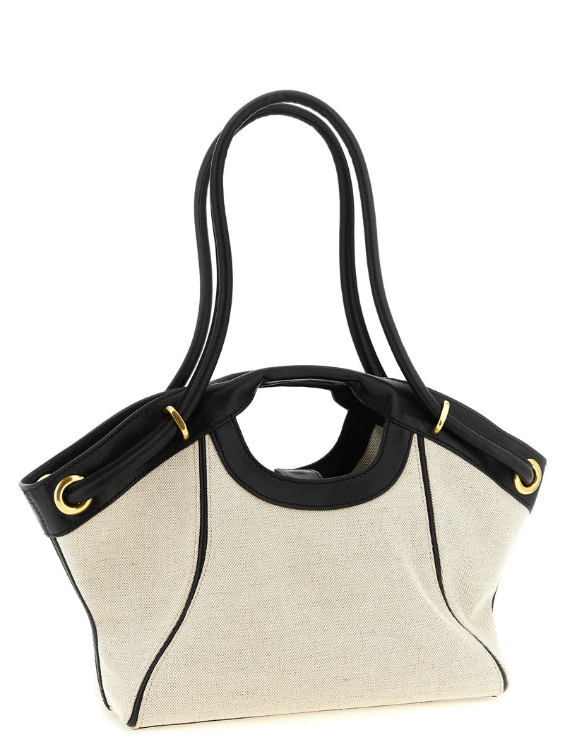 Balmain Bicolor Cotton Tote Bag