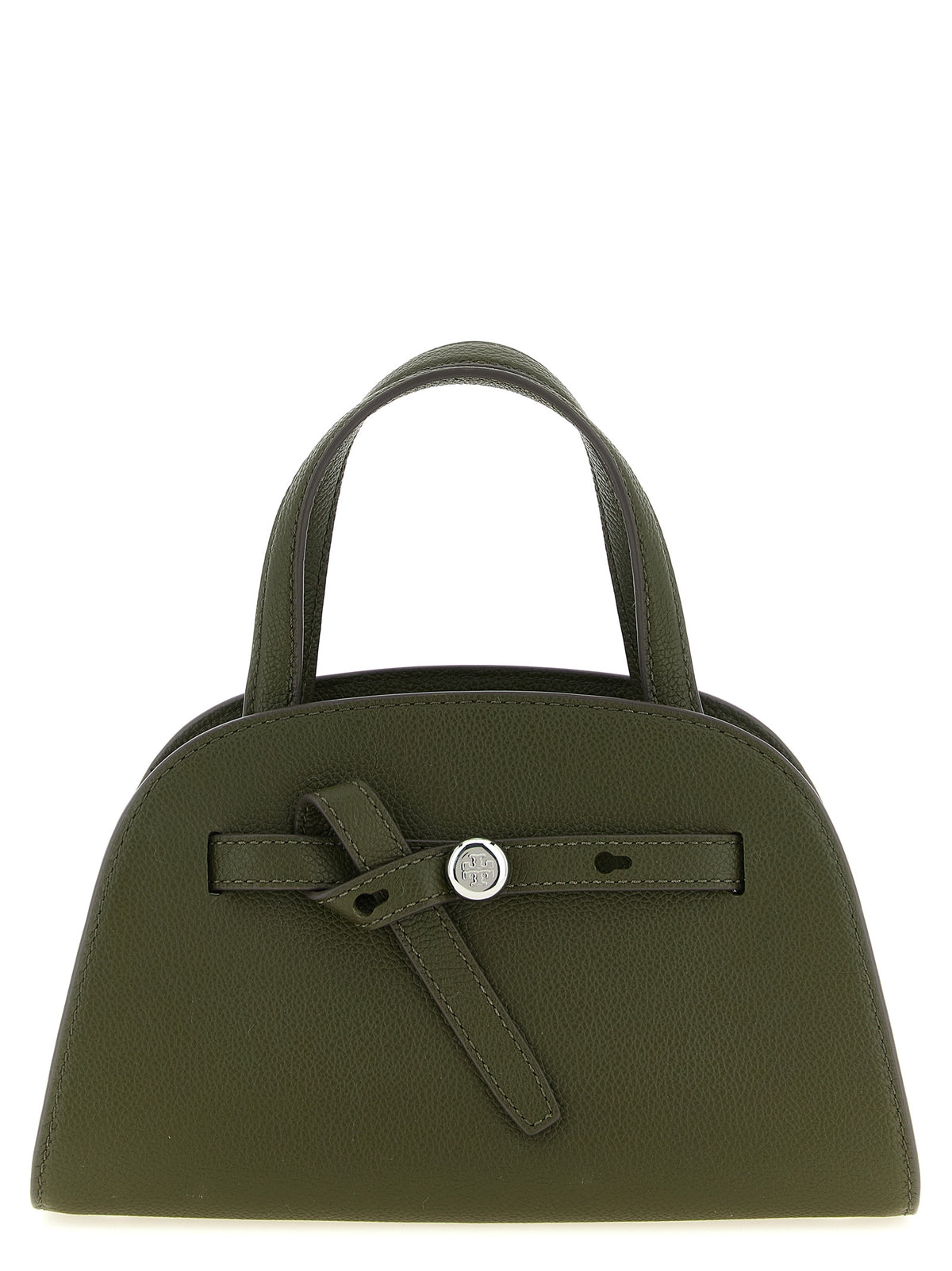 Sac bandoulière en cuir de vachette marron Tory Burch